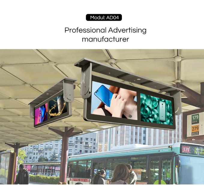 Joueur de la publicité d'autobus