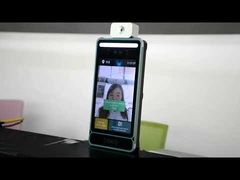 Terminal de reconnaissance faciale avec système de contrôle d'accès et machine de mesure de la température du thermomètre