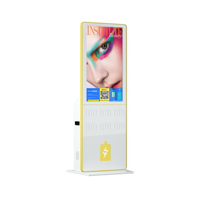 Kiosque partageant public 24inch 5000MAh de station de charge de téléphone portable