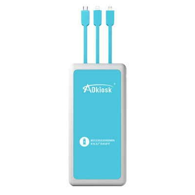 Kiosque partageant public 24inch 5000MAh de station de charge de téléphone portable