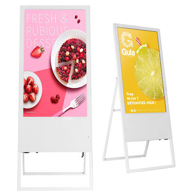 Écran portatif 43Inch d'affichage à cristaux liquides de l'affichage 280cd/m2 de Signage de Digital de la publicité de HD