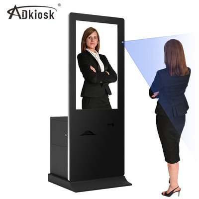 cabine interactive 49Inch de photo de Selfie de kiosque d'écran tactile d'affichage à cristaux liquides de 604mm