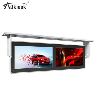 écran de visualisation ultra intelligent de 1200:1 de joueur de la publicité de l'autobus 19Inch RAM 1G
