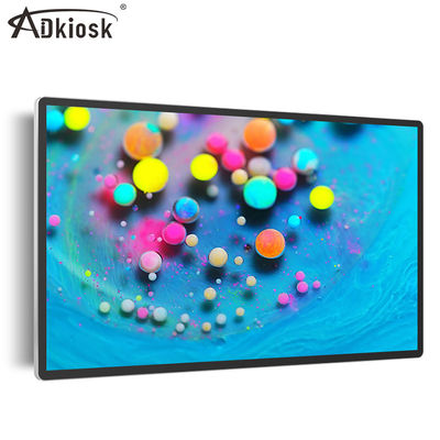 Menu d'Android 27inch 60HZ Digital écran de visualisation le joueur de Signage de 4K Digital