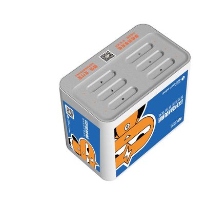 station partageante de location 5000mah USB de banque de puissance de 193cm balayant Code QR
