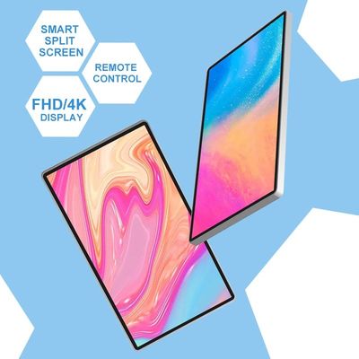 43 temps de réponse fixé au mur de Wifi 50hz 6ms de réseau de joueur d'annonce d'écran d'affichage à cristaux liquides de pouce