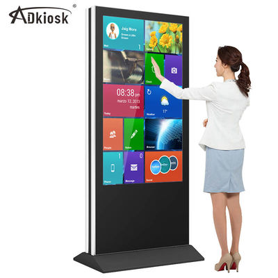 l'affichage à cristaux liquides libre de la position 55inch dégrossi par double montrent le verre de 3G 4G 4mm pour le centre commercial