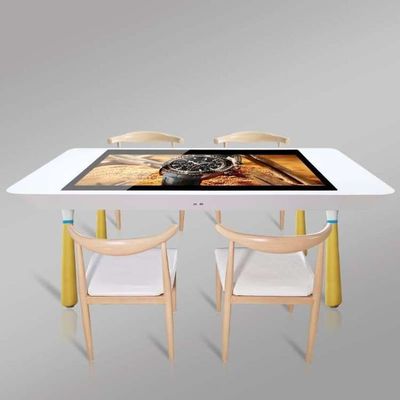 ROM 55inch 8GB imperméable d'écran tactile d'Android de table basse capacitive de Smart