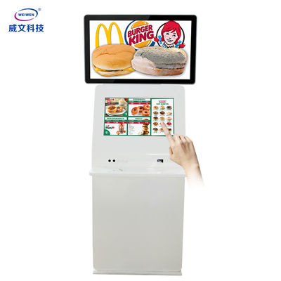 La publicité de l'écran FHD de double du kiosque 240V de service d'individu de joueur avec le clavier en métal