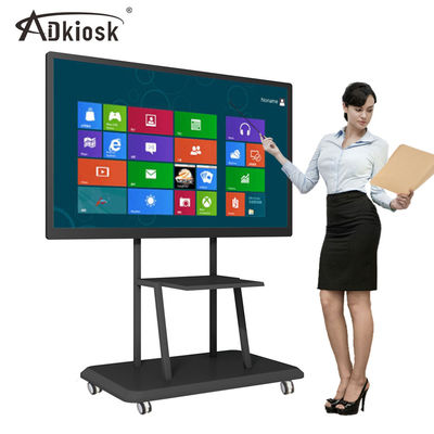 Tableau blanc interactif d'affichage à cristaux liquides d'écran tactile 86inch infrarouge tout dans un