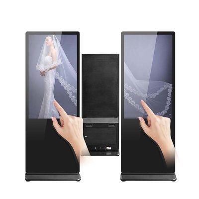 Service interactif d'individu d'affichage à cristaux liquides de Signage du kiosque de l'information d'UHD/4K Digital