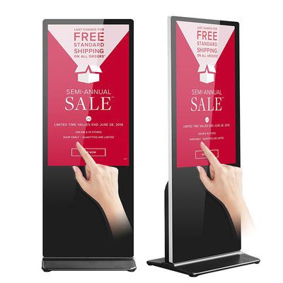 Seul le support argenté d'Ethernet les panneaux d'affichage 43inch 30W tout dans l'écran d'One Touch