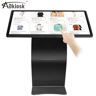 Affichage à cristaux liquides interactif fonctionnel multi 49Inch du totem 400cd/m2 d'écrans d'affichage numérique