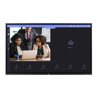 Panneau de enseignement 75inch 450nits 1920x1080 d'écran tactile lnteractive de panneau de LED