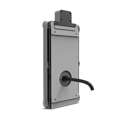 Terminal intelligent d'alarme de mesure de la température de reconnaissance des visages de distance de 1.5m