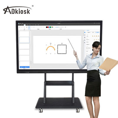 Tableau blanc lnteractive d'écran tactile multi intelligent de 43 pouces pour la téléconférence