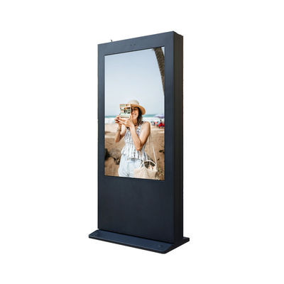Plancher IP55 ou IP65 de preuve de l'eau tenant le joueur extérieur de la publicité de Signage de Digital