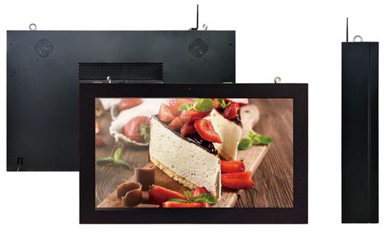 Réseau Android IP65 de moniteur d'affichage à cristaux liquides de Digital Signage fixé au mur imperméable