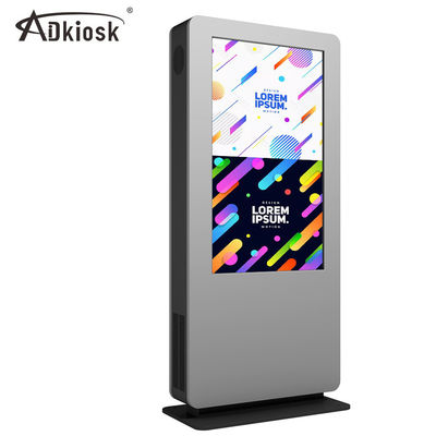 L'air a refroidi photosensible automatique de kiosque de Signage d'affichage à cristaux liquides Digital de 49in