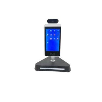 Scanner infrarouge de thermomètre de terminal de bureau de reconnaissance des visages d'écran de 7 pouces
