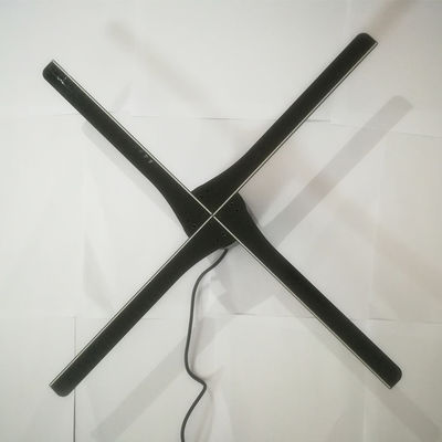 fan olographe légère de projecteur d'affichage de fan d'hologramme de la suspension 3D de perles de lampe de 100cm 1406pcs LED