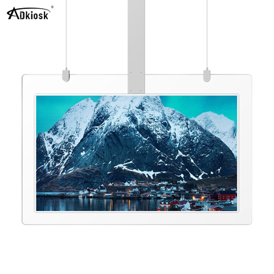 Le Super Slim parquettent l'affichage bilatéral debout 43Inch transparent du Signage OLED de Digital