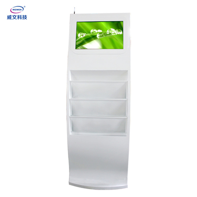 Service multi 1080P FHD 450cd/m2 d'individu de kiosque d'écran tactile d'affichage à cristaux liquides de points