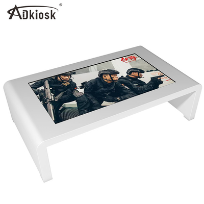 55&quot; Tableau interactif de Smart de contact de Pcap imperméable pour le restaurant de conférence de café