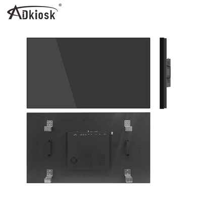 4k 55 pouces annonçant l'écran de épissure d'intérieur 2x2 3x3 d'affichage à cristaux liquides de mur visuel