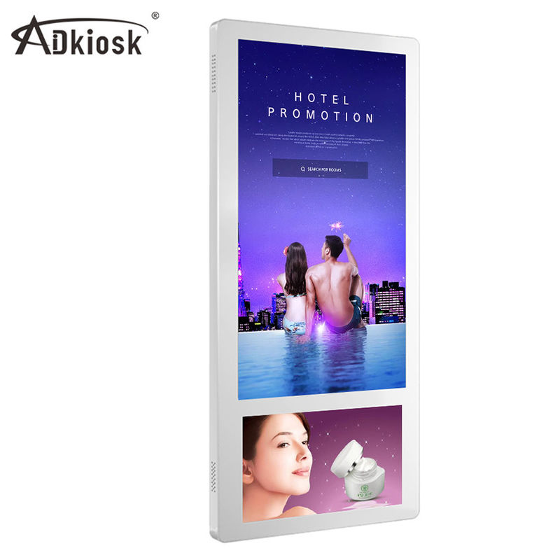 Mur de publicité d'intérieur du Signage 18.5Inch de l'ascenseur HD Digital montant ROM 8GB