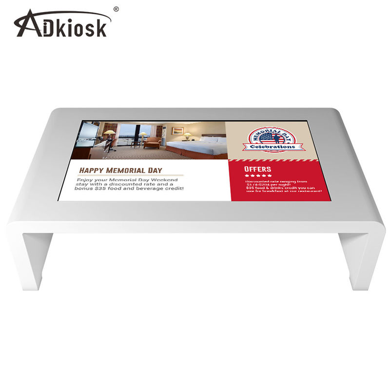 Type infrarouge interactif futé blanc du Tableau 60HZ 55inch TFT d'écran tactile