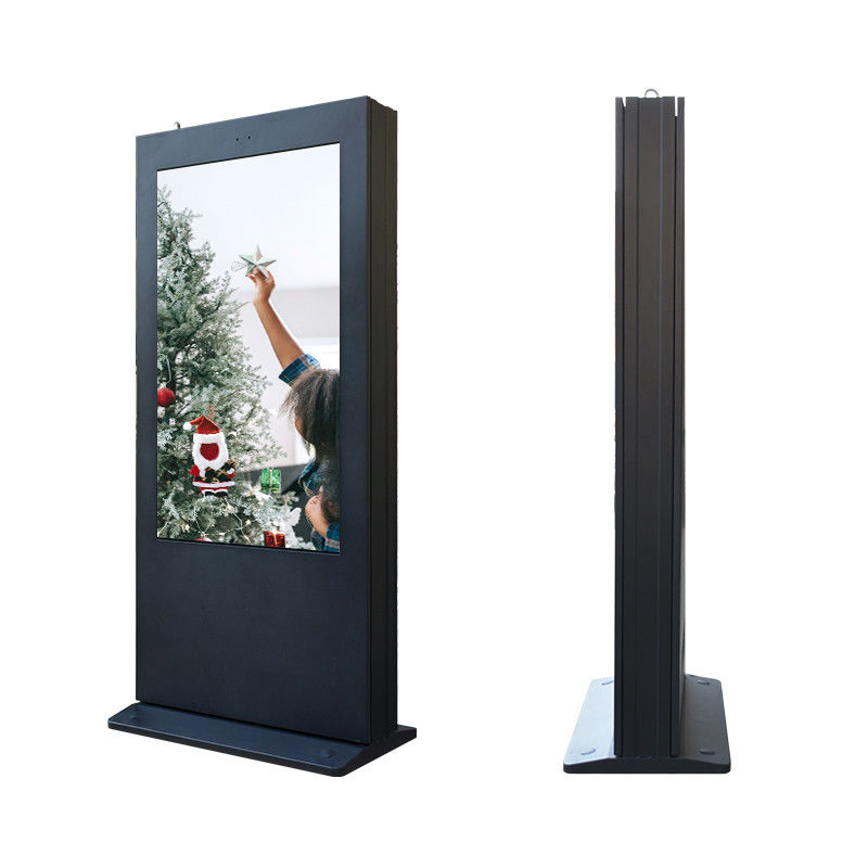 La version Digital extérieure d'USB annonçant écran de visualisation pouce IP65 du totem 55 de conseil antipoussière