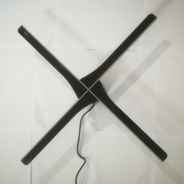 fan olographe légère de projecteur d'affichage de fan d'hologramme de la suspension 3D de perles de lampe de 100cm 1406pcs LED